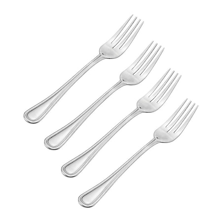 Pfaltzgraff Pfaltzgraff Silver Stainless Steel Flatware Dinner Fork Set 4 pk 5087313